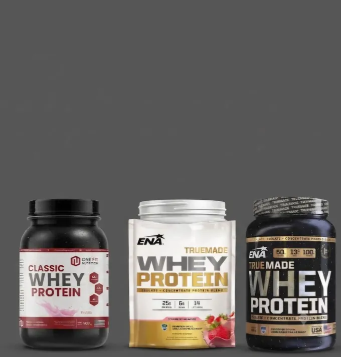 Whey Protein One Fit Classic y ENA TrueMade